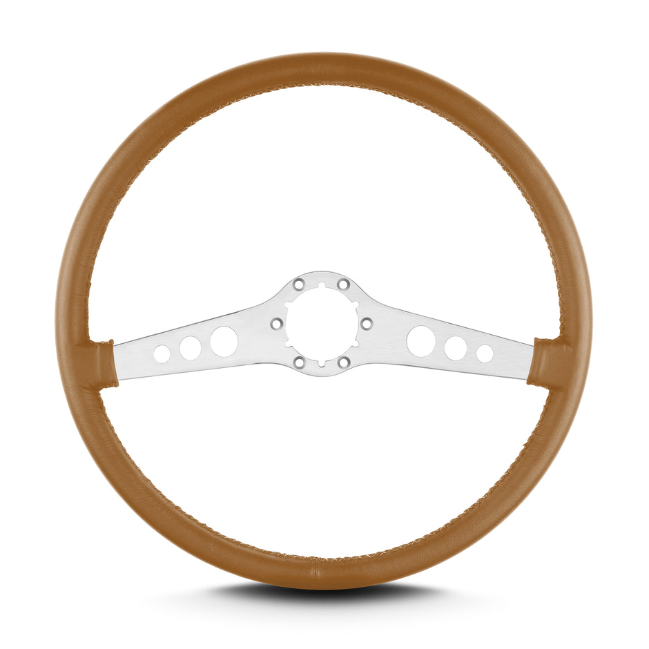 SS 15" BRUSHED THIN GRIP CHESTNUT