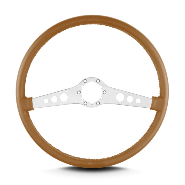 SS 15" BRUSHED THIN GRIP CHESTNUT
