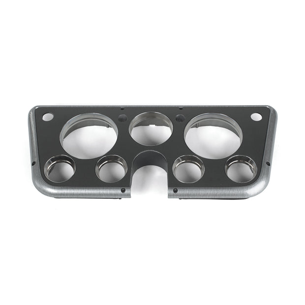 67-72 GM TRUCK GAUGE BEZEL BRUSHED