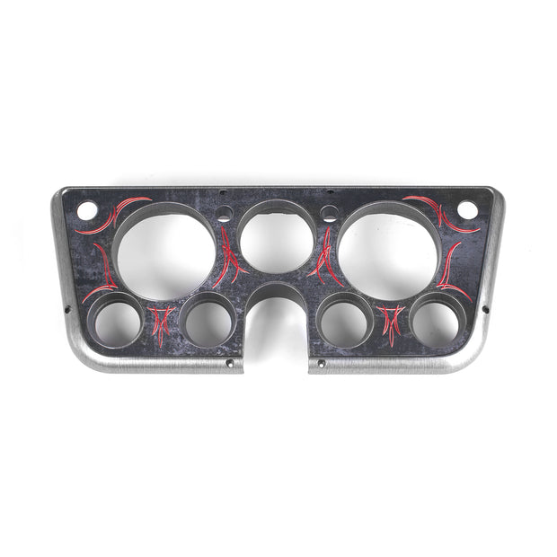 67-72 GM TRUCK GAUGE BEZEL PINSTRIPED