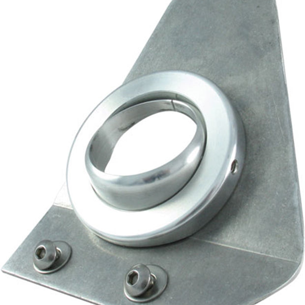 Borgeson - Steering Column Mount - P/N: 909012 - Steering column floor mount for 55-57 Chevy cars. Fits 2 in. Column. Polished aluminum.