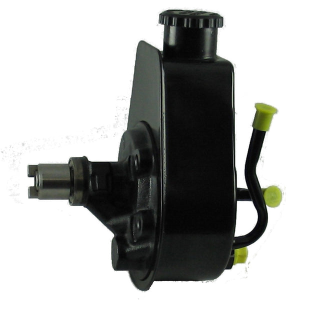 Borgeson - Power Steering Pump - P/N: 800328 - Hi-Flow power steering pump upgrade for 1994-2002 Dodge Ram trucks with Diesel engines. Includes new pump drive. Reservoir has two returns to fit all hydro-boost and vacuum brake applications.