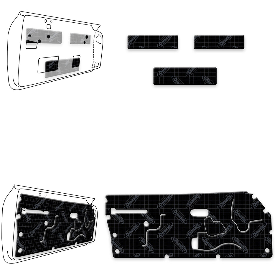 1970-1981 Chevrolet Camaro / GM F-Body Door Kit - XGM F2 D