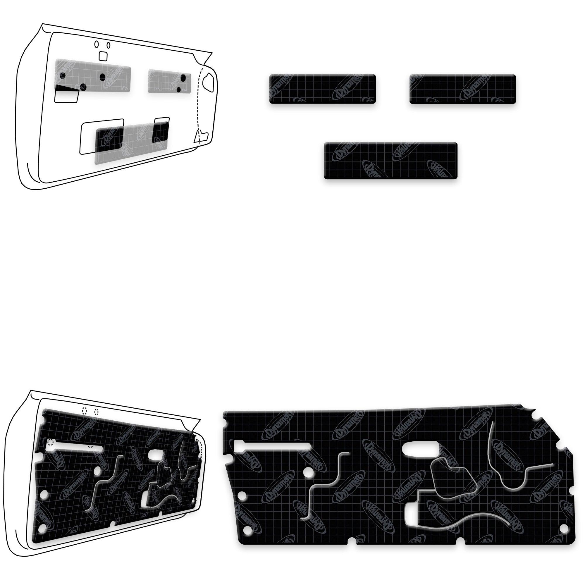 1970-1981 Chevrolet Camaro / GM F-Body Door Kit - XGM F2 D