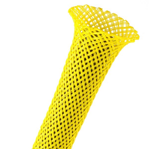 HOTROD TRIC KIT BRAIDED COVER FOR 1/8" to 2 3/4" DIAMETER, YELLOW