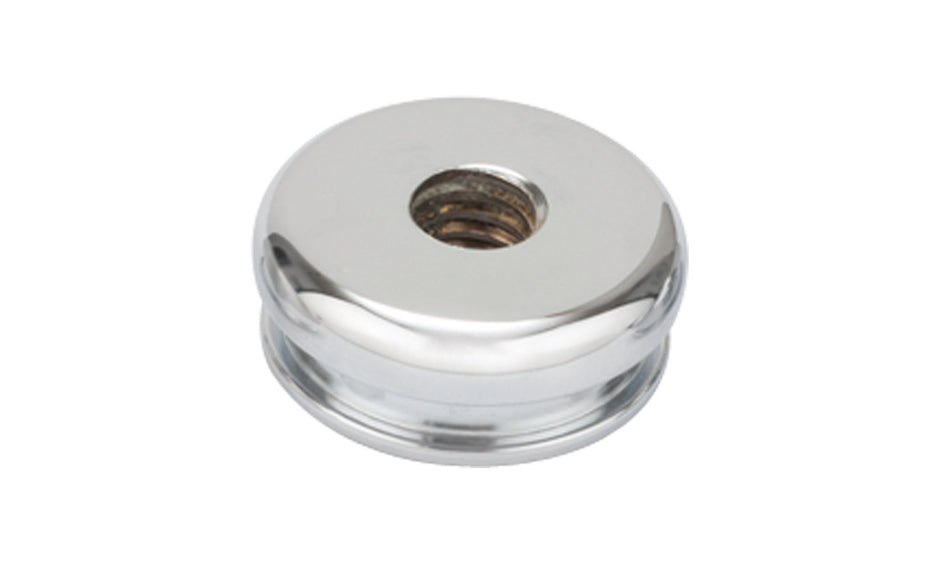 CHROME 3/8"-16 THREADED BEZEL