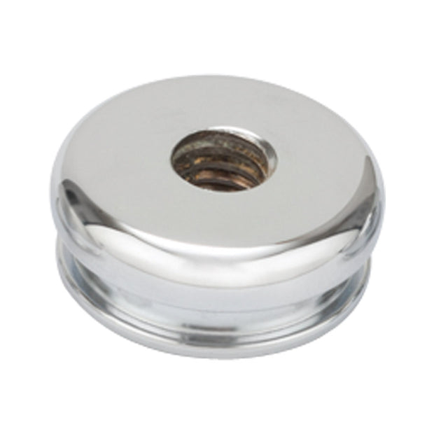 CHROME 3/8"-16 THREADED BEZEL