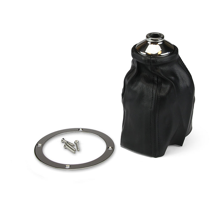 CLASSIC ROUND POLISHED STAINLESS SHIFTER BOOT & RING