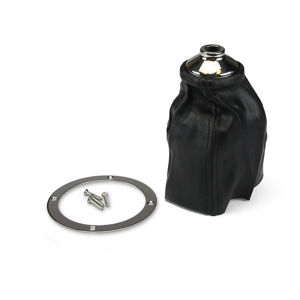 CLASSIC ROUND POLISHED STAINLESS SHIFTER BOOT & RING