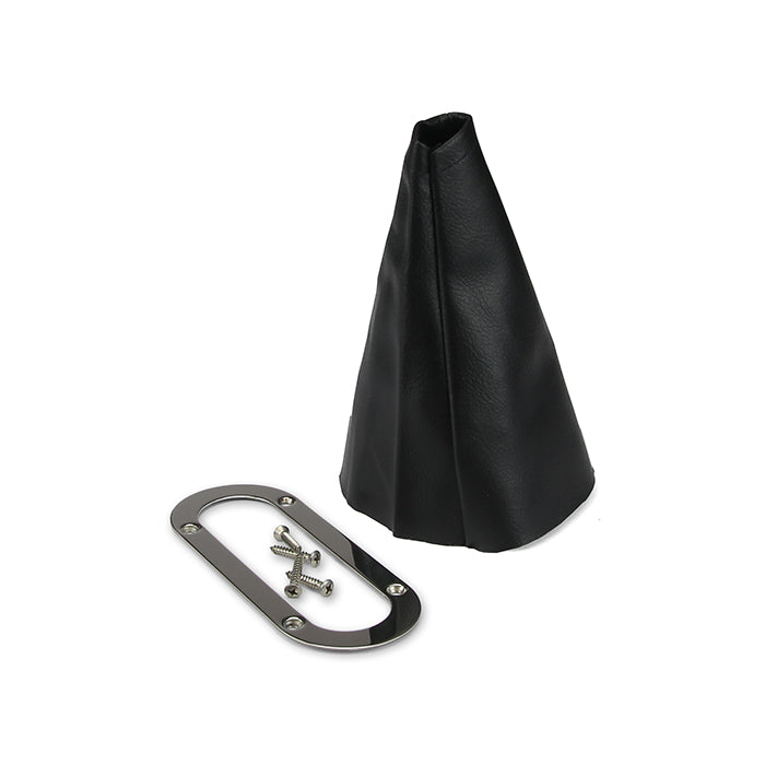 POLISHED STAINLESS TRANS MOUNT HANDBRAKE BOOT & RING