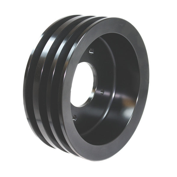 OEM Style Crankshaft Pulley 3-Groove 4 Bolt - 326-455 Pontiac 1971-79
