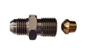 Borgeson - AN Hose Adapters - P/N: 925127 - Power Steering Hose Adapter. Stainless steel Adapts GM Pumps to a -6AN for custom hose applications.