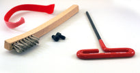 HOT KNIFE ACCESSORY KIT: ALLEN BOLTS, ALLEN WRENCH, AND WIRE CLEANING BRUSH
