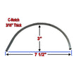 Rear Frame C-Notch Kit - 8006