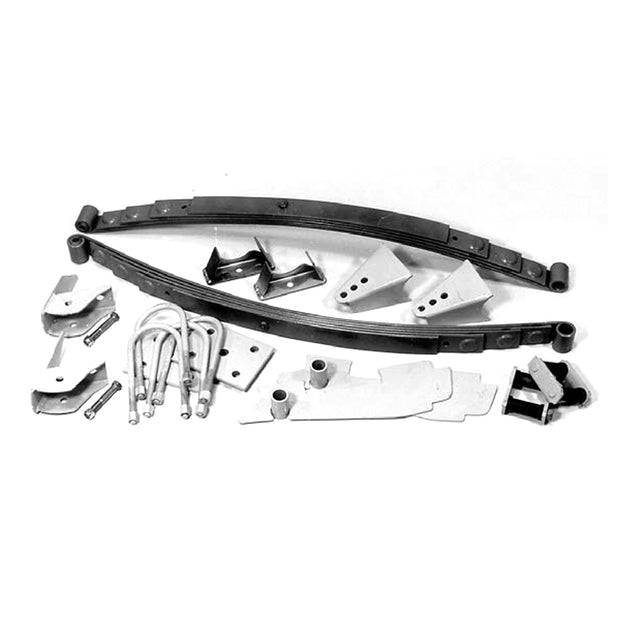 1932 Ford Sedan Parallel Leaf Spring Kit with Shocks - 8032HS