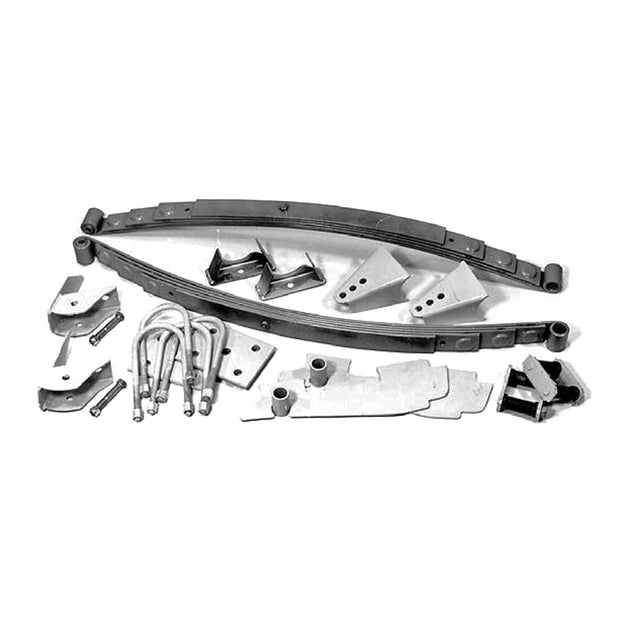 1933-34 Ford Coupe, Roadster, P/U Parallel Leaf Spring Kit with Shocks - 8034S
