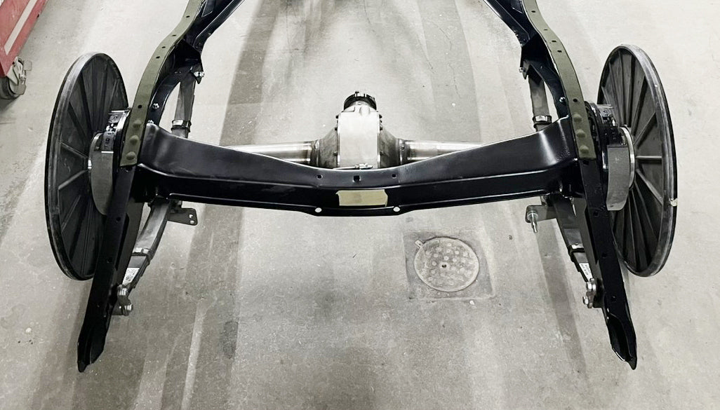 1933-34 Ford Single Position SuperSlide Rear Spring Kit w/Shocks - 8034 Series