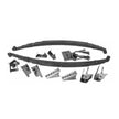 1935-40 Ford Adjustable Parallel Leaf Spring Kit with Shocks (Stock Frame) - 8040BS