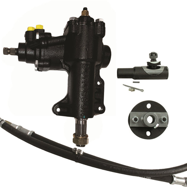 Borgeson - Steering Conversion Kit - P/N: 999024 - 1968-1970 Mustang complete power steering conversion kit. Fits 68-70 Mustangs with factory power steering and V-8. Includes all necessary components for conversion.
