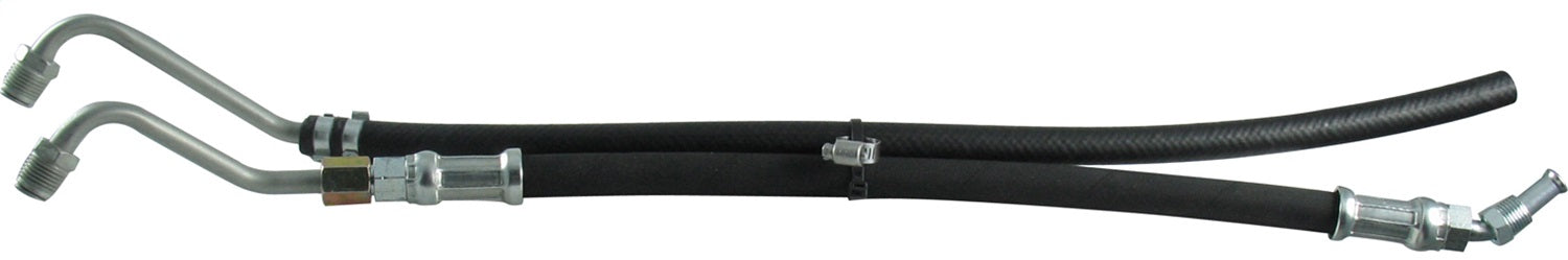 Borgeson - Power Steering Hose Kit - P/N: 925110 - 2 Piece OEM style rubber power steering hose kit. Connects GM power steering pump to Borgeson Mustang power conversion box. I-6 applications only.
