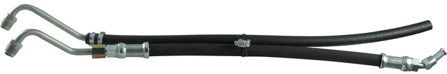 Borgeson - Power Steering Hose Kit - P/N: 925108 - 2 Piece OEM style rubber power steering hose kit. Connects GM power steering pump to Borgeson Mustang power conversion box. V-8 applications only.