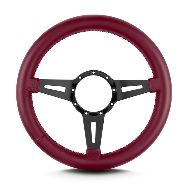MARK 4 ELEGANTE BLACK  THICK GRIP BURGANDY