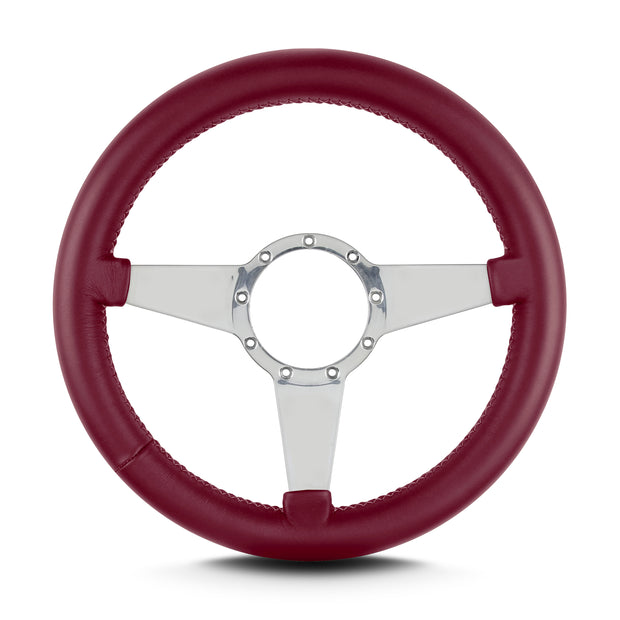 MARK 4 STANDARD POLISHED  THICK GRIP BURGANDY