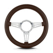 MARK 4 DOUBLE SLOT POLISHED  THICK GRIP BROWN