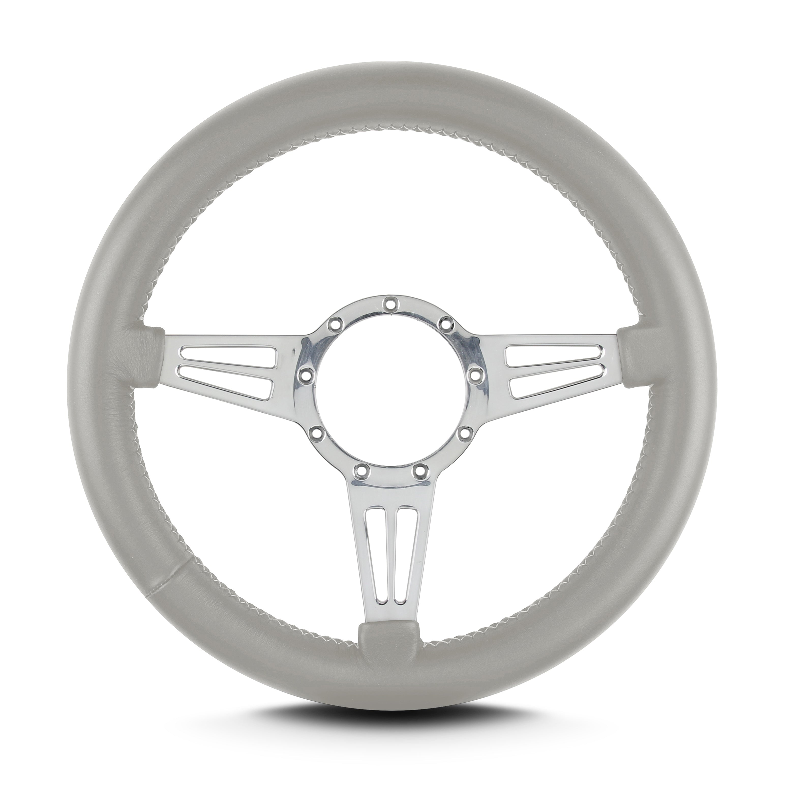 MARK 4 DOUBLE SLOT POLISHED  THICK GRIP LIGHT GREY