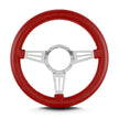 MARK 4 DOUBLE SLOT POLISHED  THICK GRIP BRIGHT RED