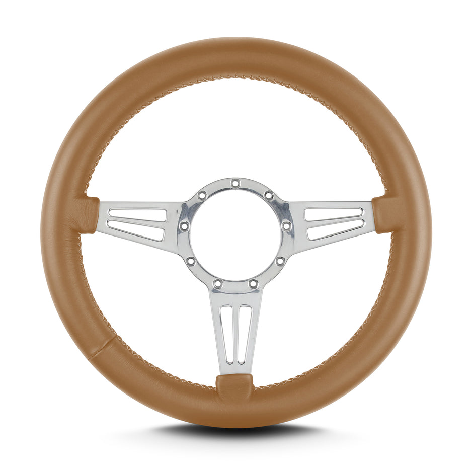 MARK 4 DOUBLE SLOT POLISHED  THICK GRIP CHESTNUT