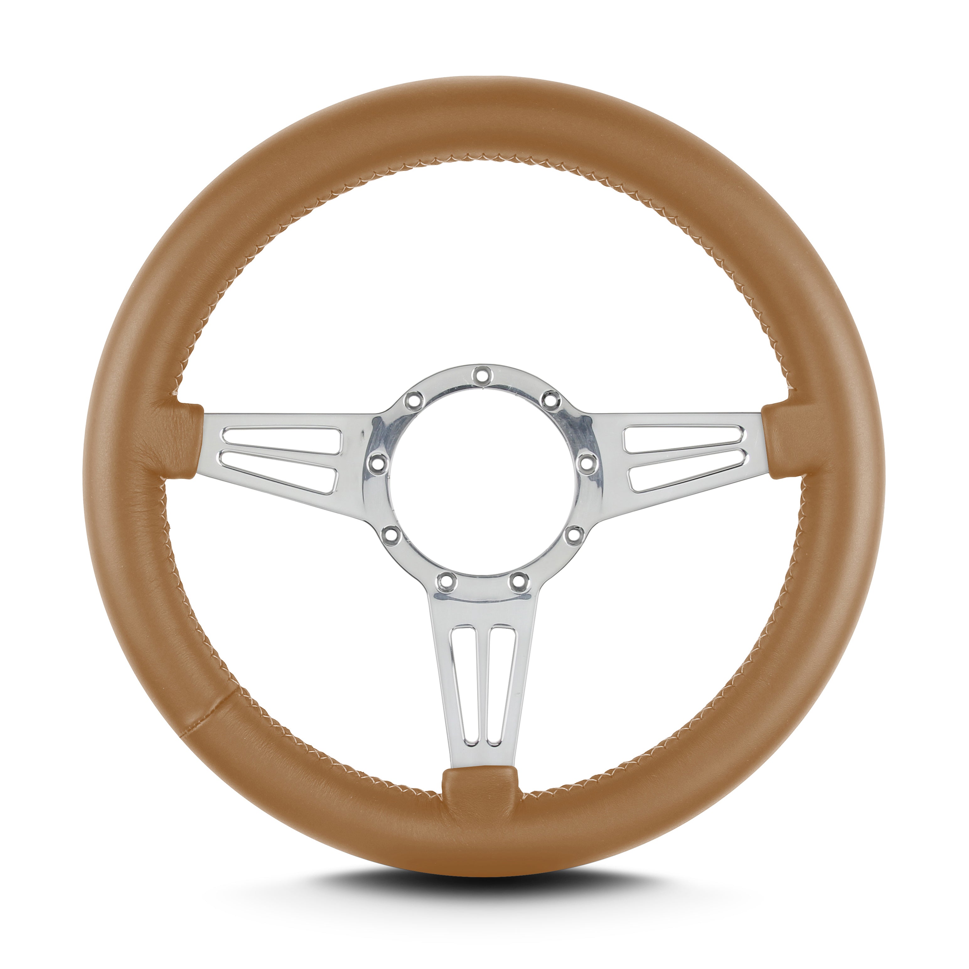 MARK 4 DOUBLE SLOT POLISHED  THICK GRIP CHESTNUT