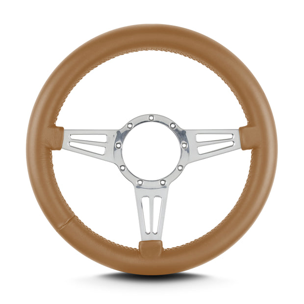 MARK 4 DOUBLE SLOT POLISHED  THICK GRIP CHESTNUT