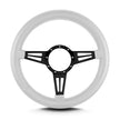 MARK 4 DOUBLE SLOT BLACK  THICK GRIP WHITE