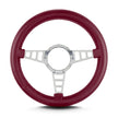 MARK 4 TRACK GT POLISHED THICK GRIP BURGANDY