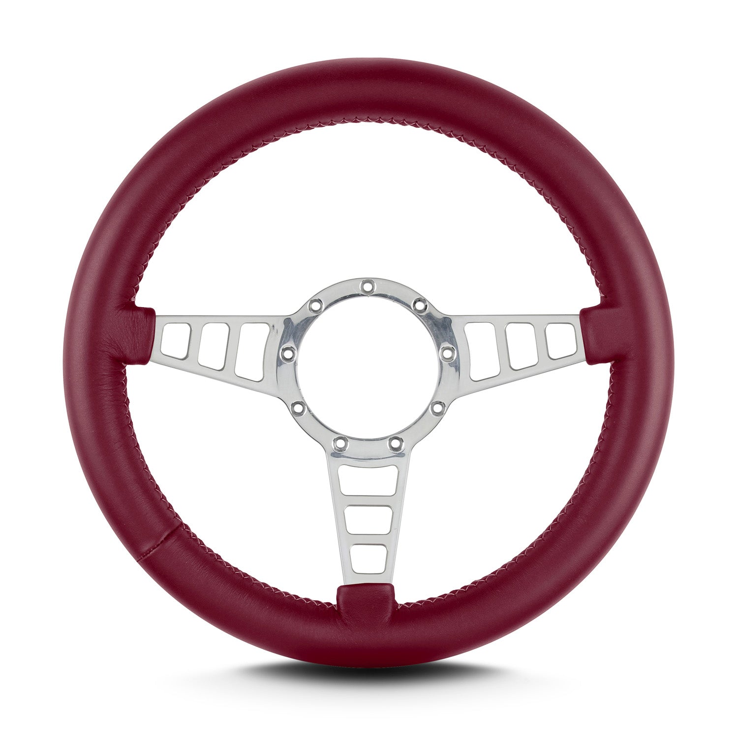 MARK 4 TRACK GT POLISHED THICK GRIP BURGANDY