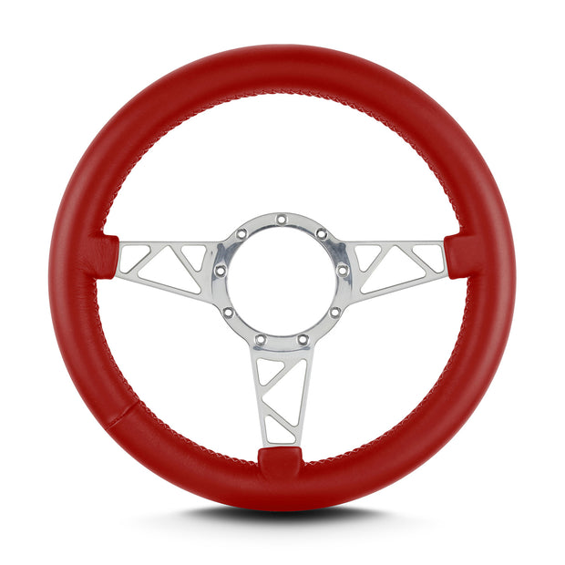 MARK 4 TRUSS POLISHED THICK GRIP BRIGHT RED