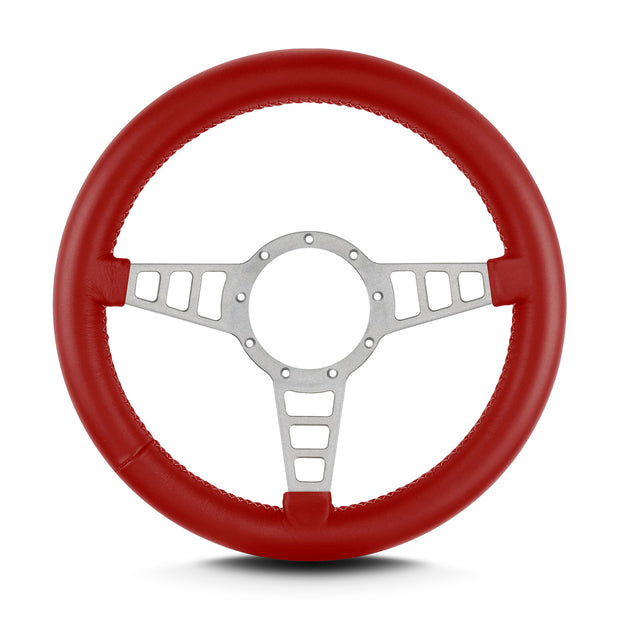MARK 4 TRACK GT GRAY THICK GRIP BRIGHT RED