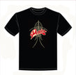 POSIES Pinstripe - EST 1964 Black T-Shirt