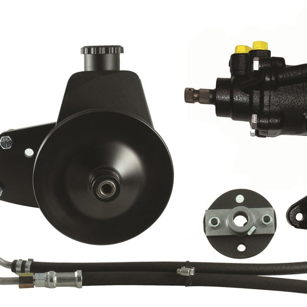 Borgeson - Steering Conversion Kit - P/N: 999021 - 1968-1970 Mustang complete power steering conversion kit. Fits 68-70 Mustangs with manual steering and 289/302/351W. Includes all necessary components for conversion.
