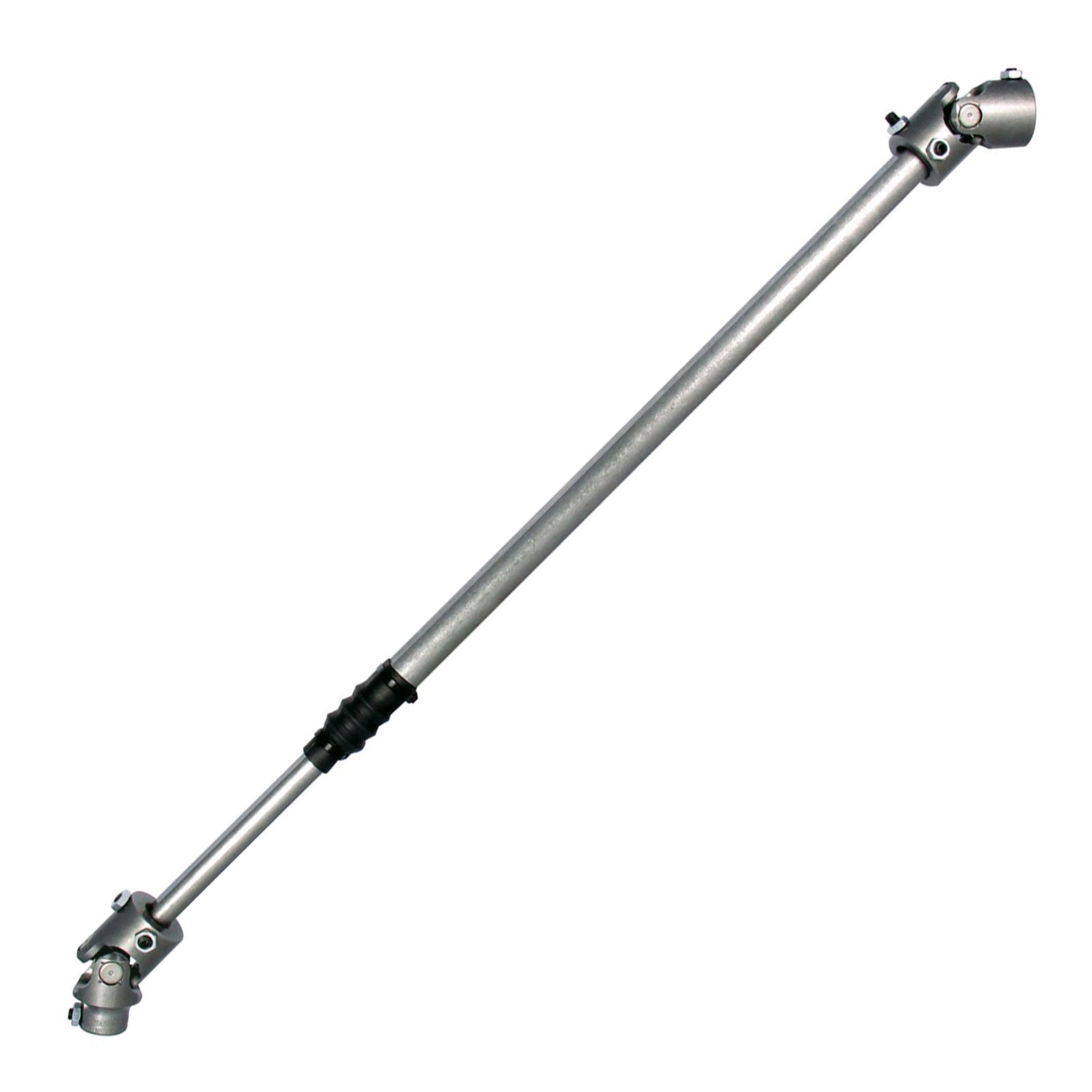 Borgeson - Steering Shaft - P/N: 000904 - 1972-1975 Jeep CJ heavy duty telescopic steel steering shaft. Connects from factory column to steering box. For Jeeps with power steering.