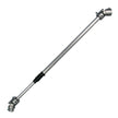 Borgeson - Steering Shaft - P/N: 000905 - 1976-1986 Jeep CJ heavy duty telescopic steel steering shaft. Connects from factory column to steering box. For Jeeps with manual steering.