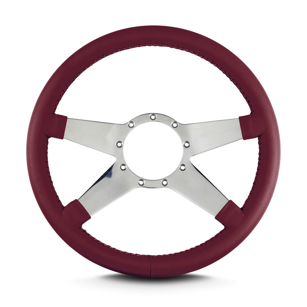 MARK 9 STANDARD POLISHED  STANDARD GRIP BURGANDY