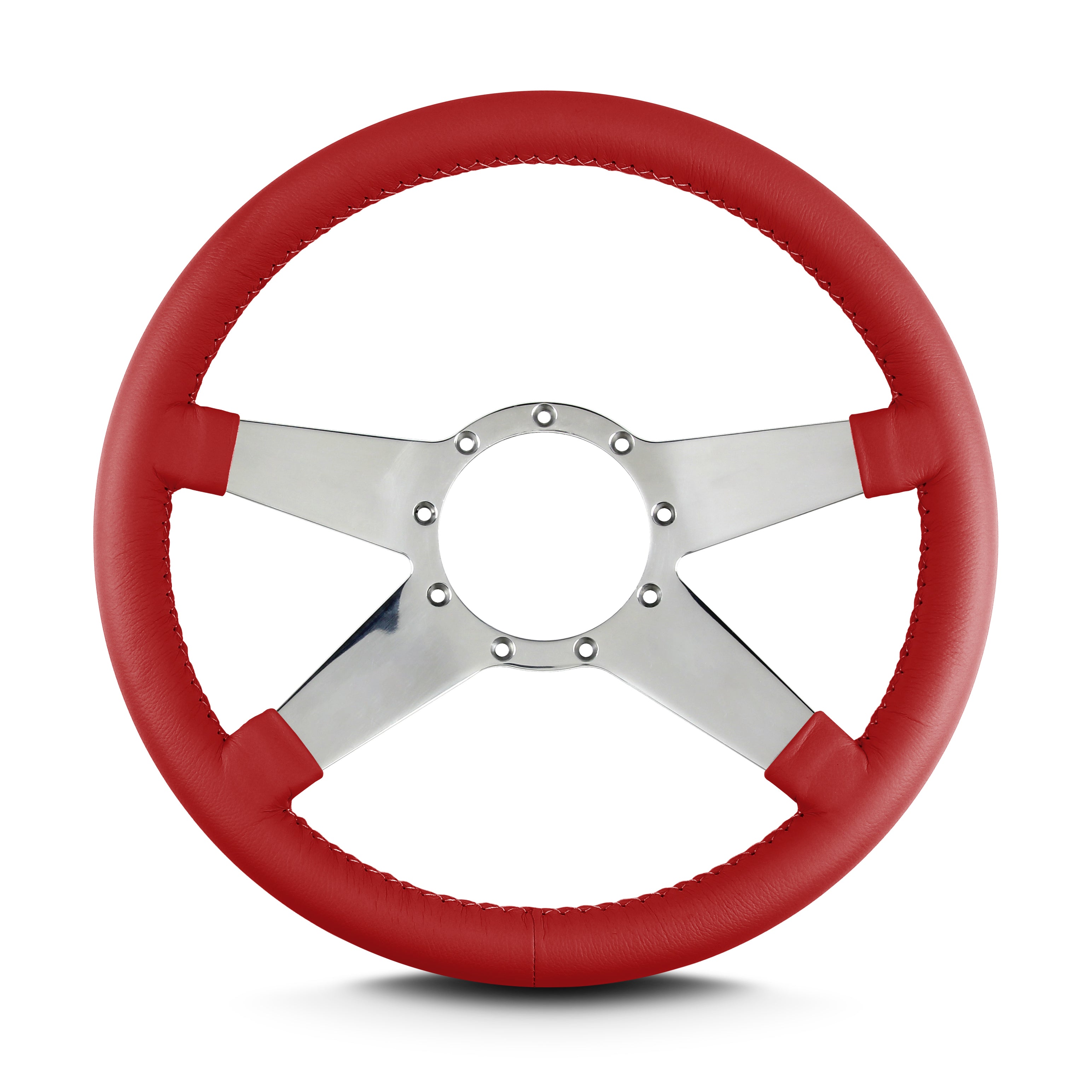 MARK 9 STANDARD POLISHED  STANDARD GRIP BRIGHT RED