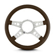 MARK 9 GT POLISHED  STANDARD GRIP BROWN