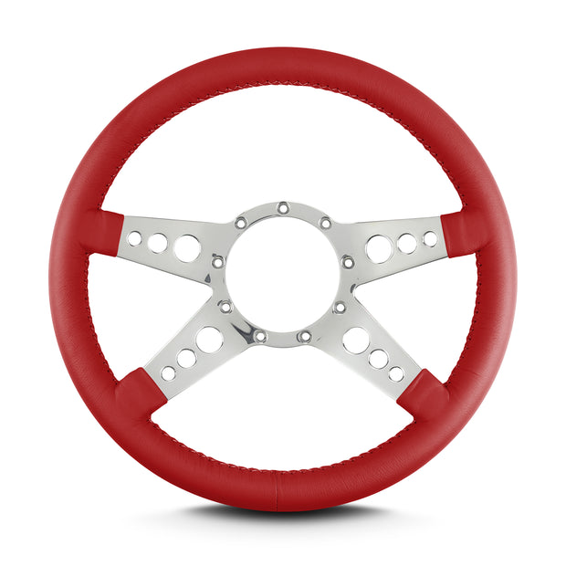 MARK 9 GT POLISHED  STANDARD GRIP BRIGHT RED