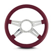 MARK 9 ELEGANTE POLISHED  STANDARD GRIP BURGANDY