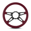MARK 9 SUPREME BLACK  STANDARD GRIP BURGANDY