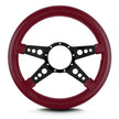 MARK 9 GT BLACK  THICK GRIP BURGANDY