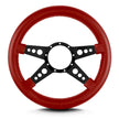 MARK 9 GT BLACK  THICK GRIP BRIGHT RED